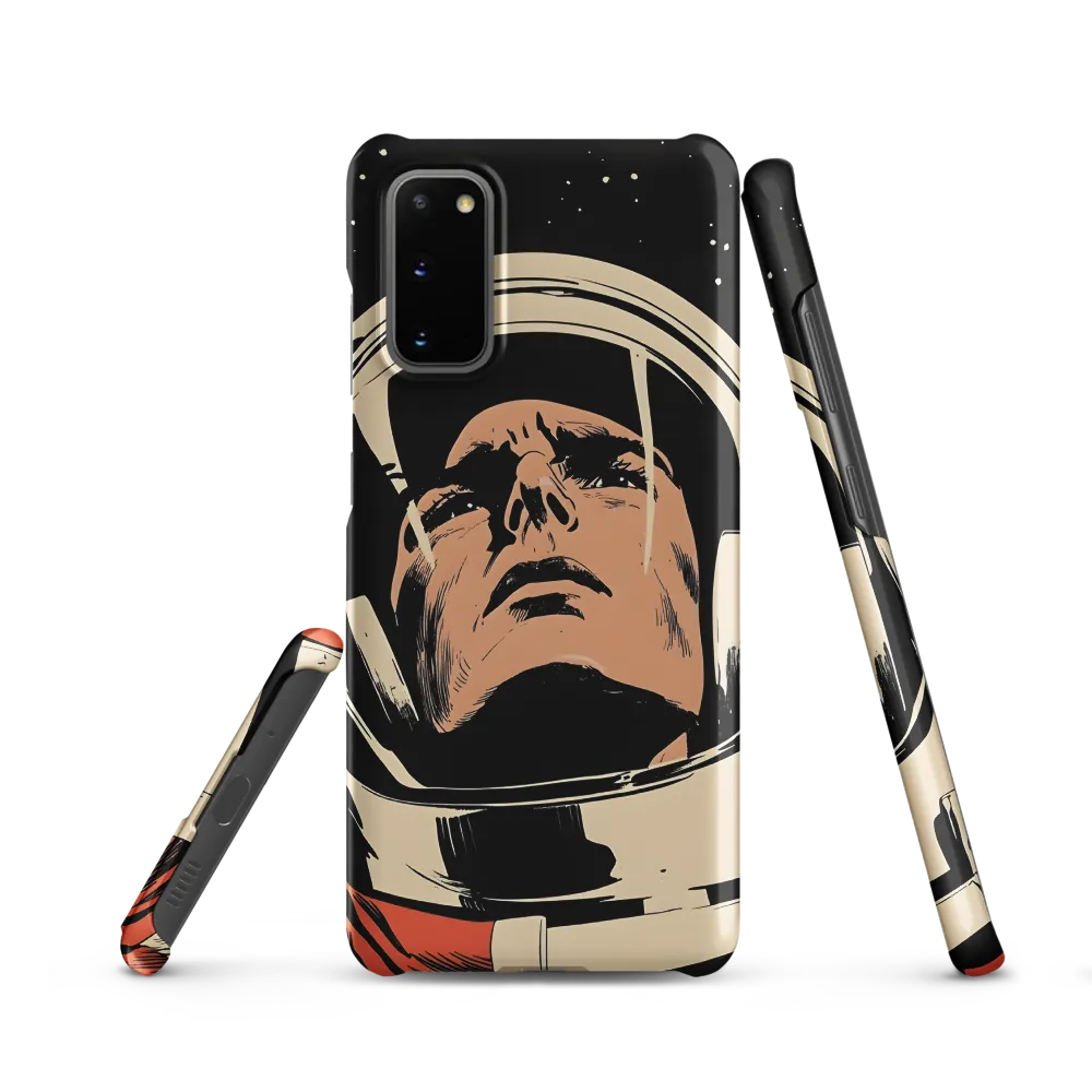 Gaze of the Astronaut | Phone Case |  S20 | Snap Case | Matte