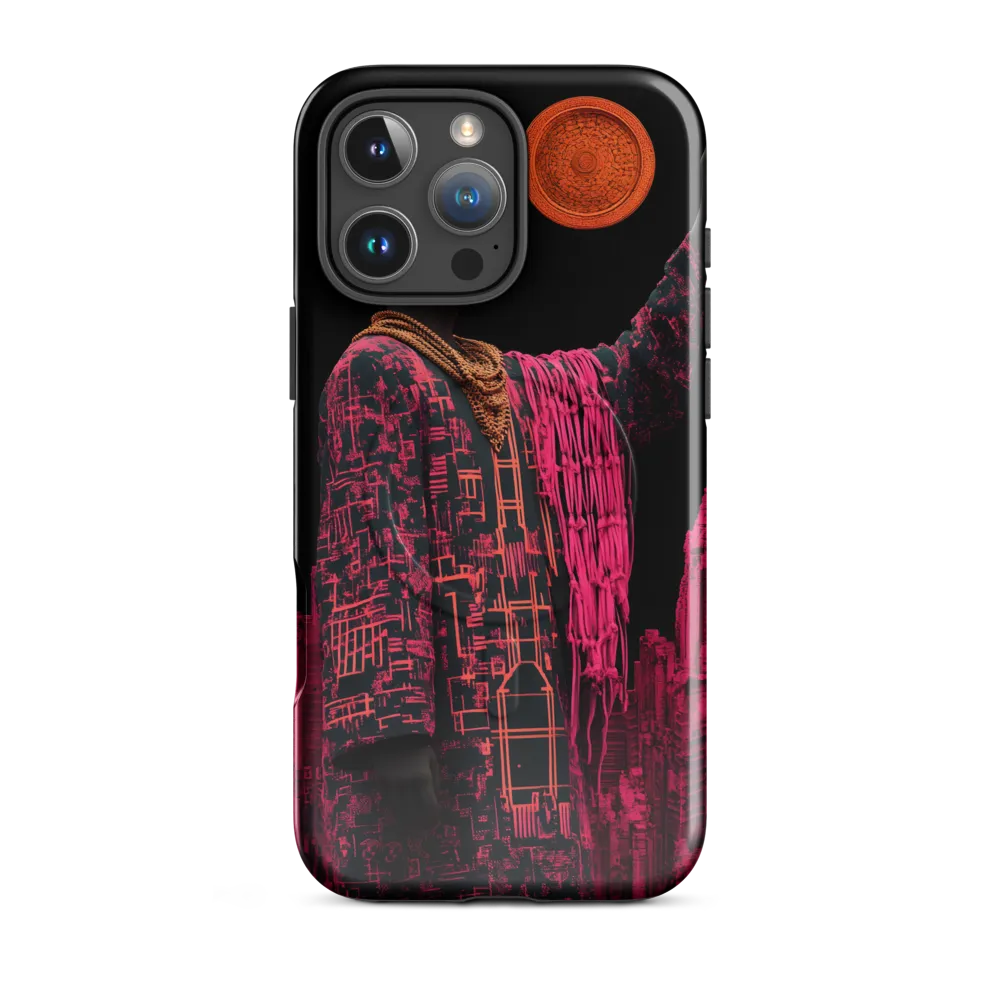 Regal Mystique: A Fusion of Tradition and Urbanity | Phone Case |  16 Pro Max | MagSafe® Tough Case | Glossy