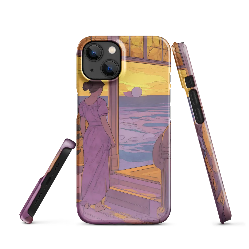 Whispers of the Sunset | Phone Case |  13 | Snap Case | Glossy