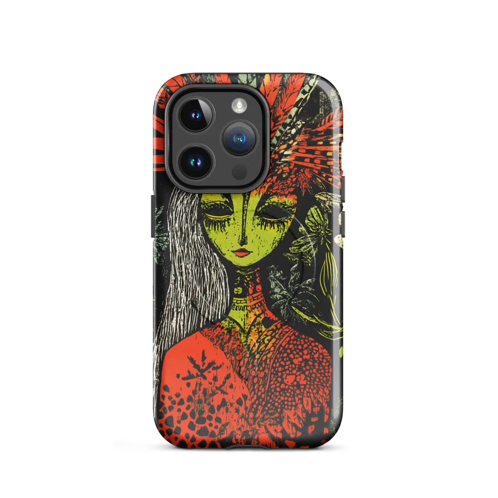 Mystical Flora: A Surreal Portrait