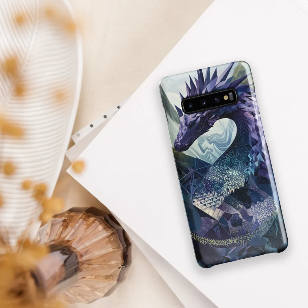 The Geometric Guardian | Phone Case |  S10 Plus | Snap Case | Glossy