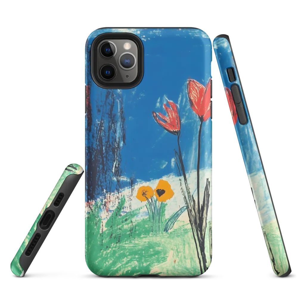 Joyful Blossoms in Blue