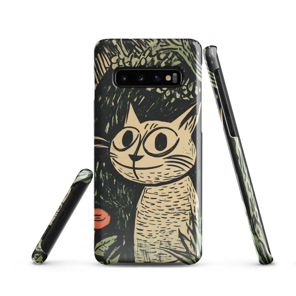 Whimsical Cat in the Forest