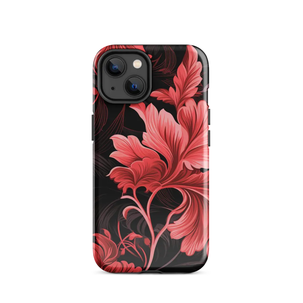 Tropical Elegance in Red