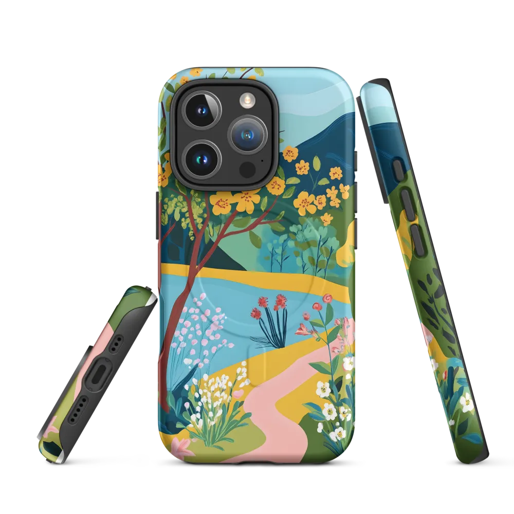 Blossoms by the Tranquil Waters