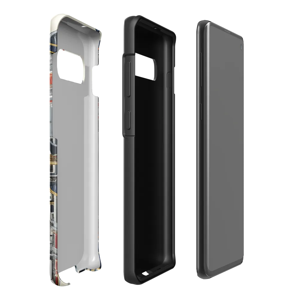 Urban Harmony: A Fusion of Tradition and Innovation | Phone Case |  S10 Plus | Tough Case | Glossy