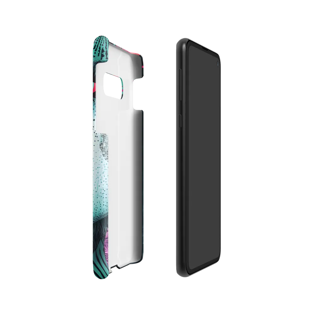 Mystical Beauty in Blue and Pink | Phone Case |  S10e | Snap Case | Matte