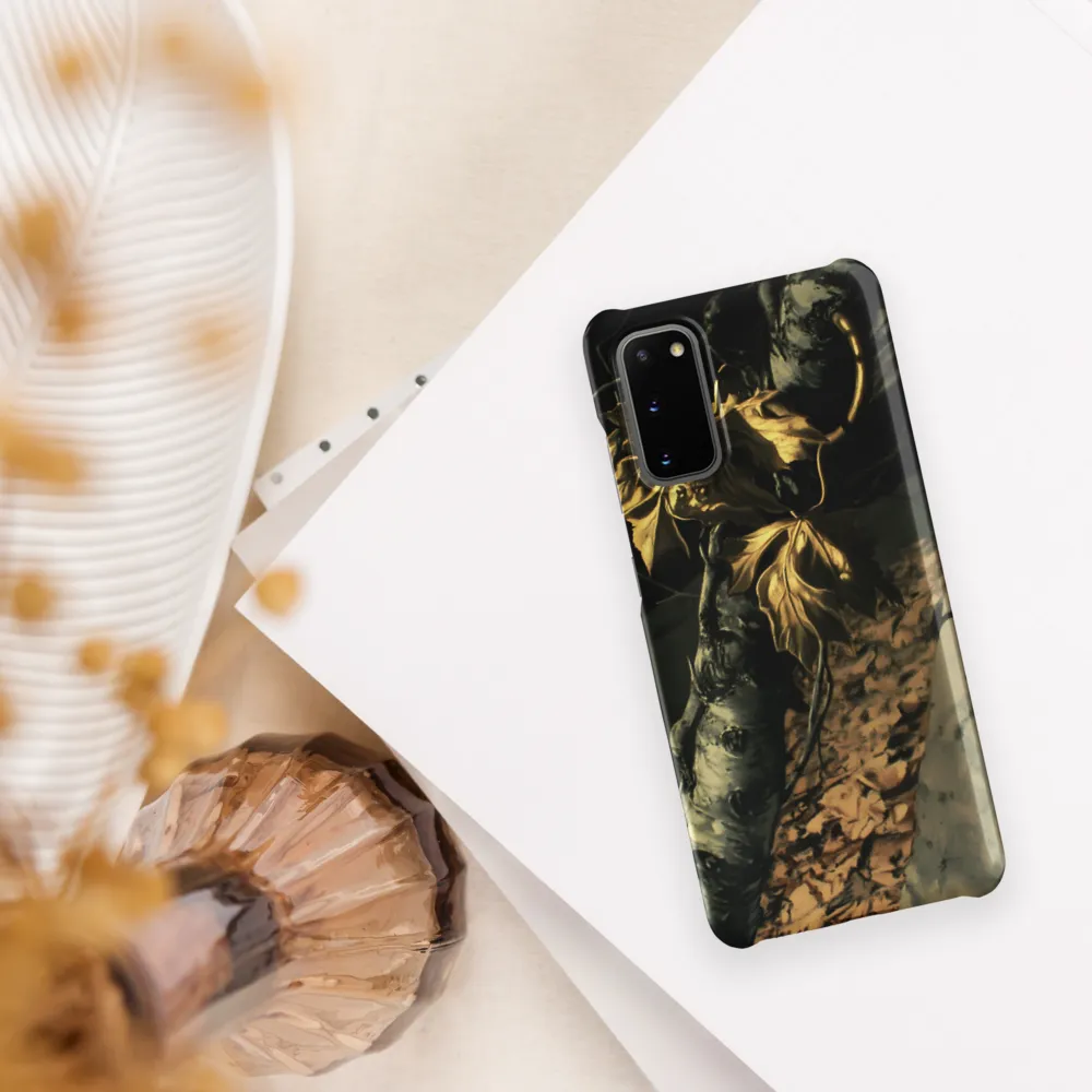 Golden Serenity: A Close Encounter with Nature