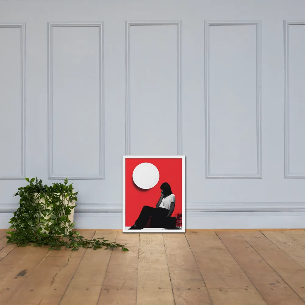 Contemplation in Red