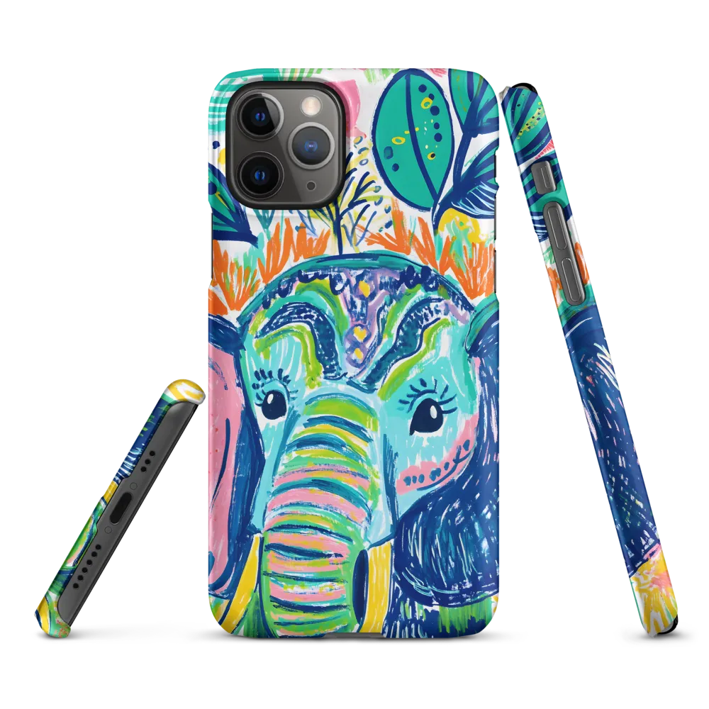 Whimsical Elephant Portrait