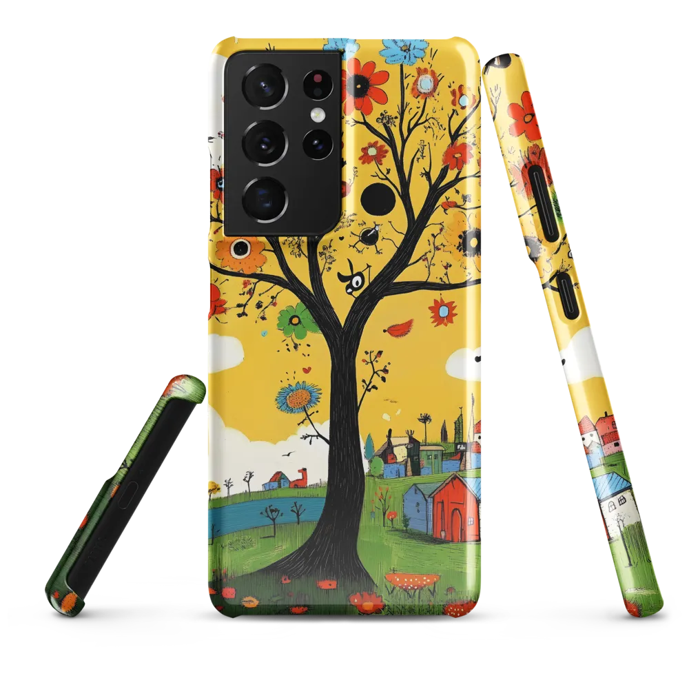 Whimsical Blooms of Life | Phone Case |  S21 Ultra | Snap Case | Glossy