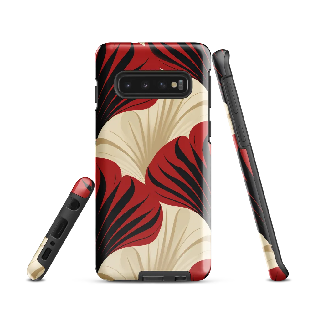 Elegance in Bloom: An Art Deco Floral Reverie