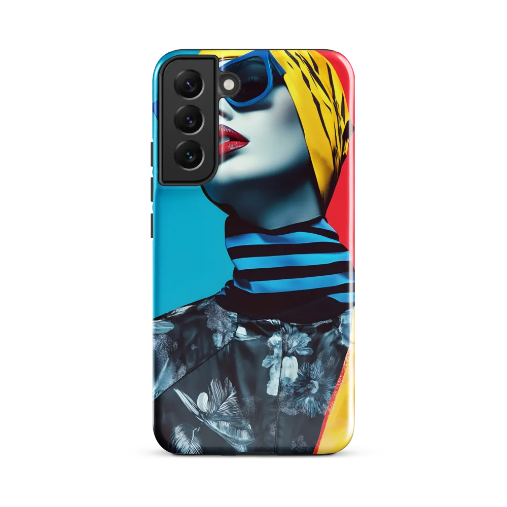 Vibrant Elegance in Modern Fashion | Phone Case |  S22 Plus | Tough Case | Glossy