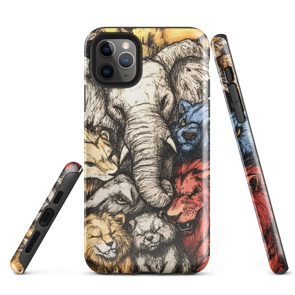 Majestic Unity of the Wild | Phone Case |  11 Pro Max | Tough Case | Glossy