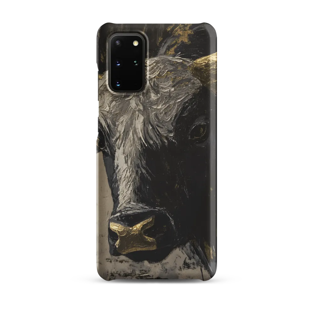 Majestic Bull: The Power in Black and Gold