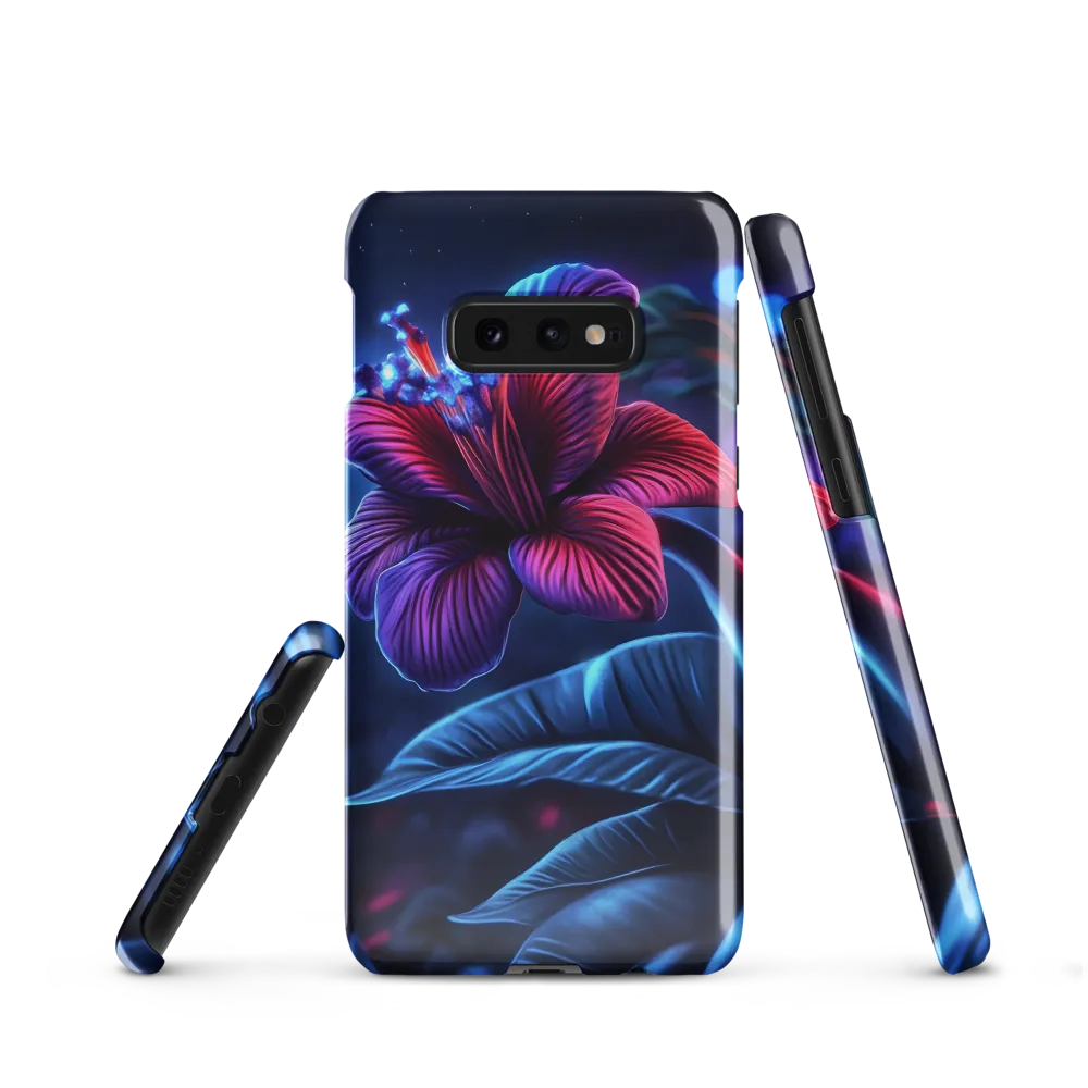 Illuminated Serenity: The Surreal Blossom