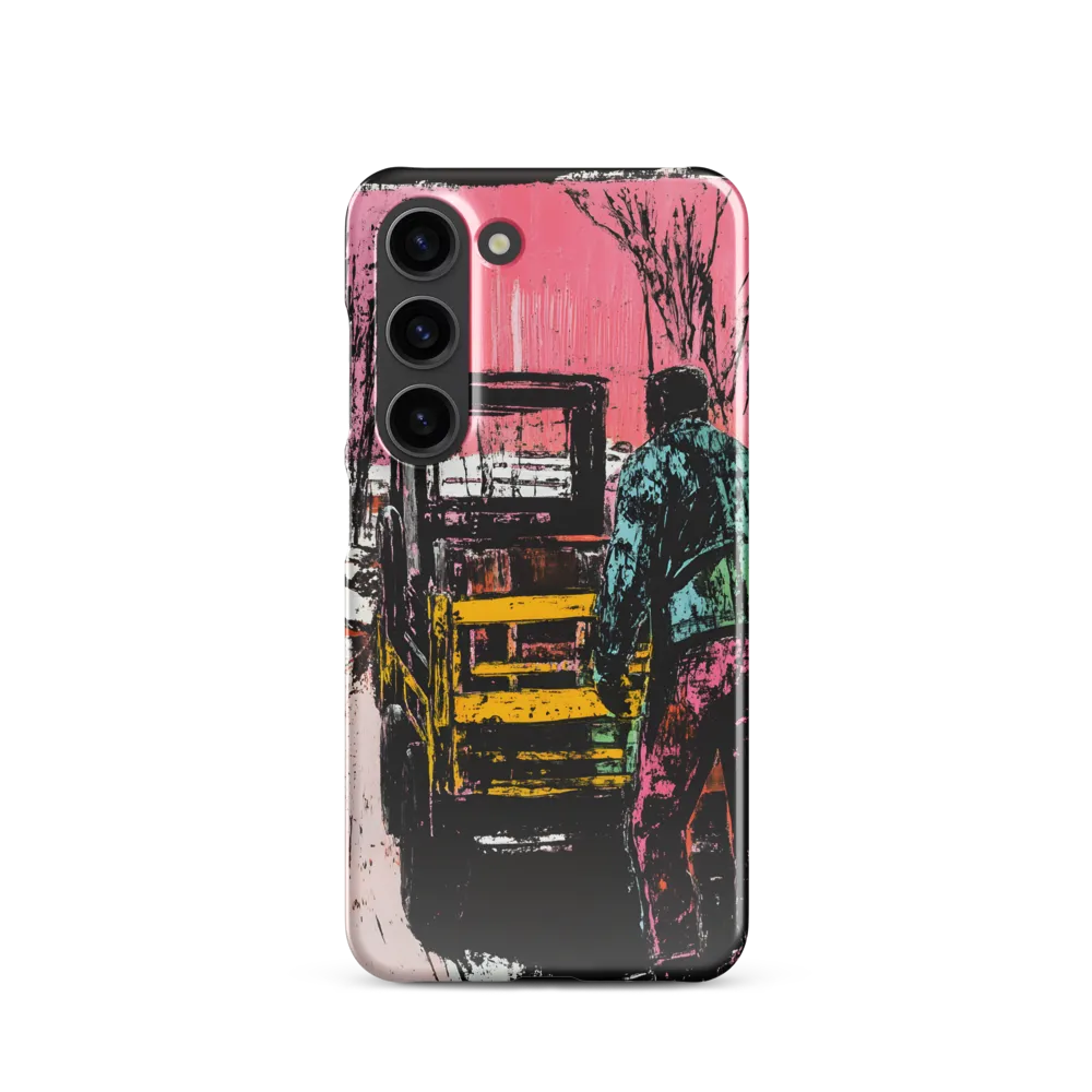 Resilience in Winter's Grip | Phone Case |  S23 | Snap Case | Glossy