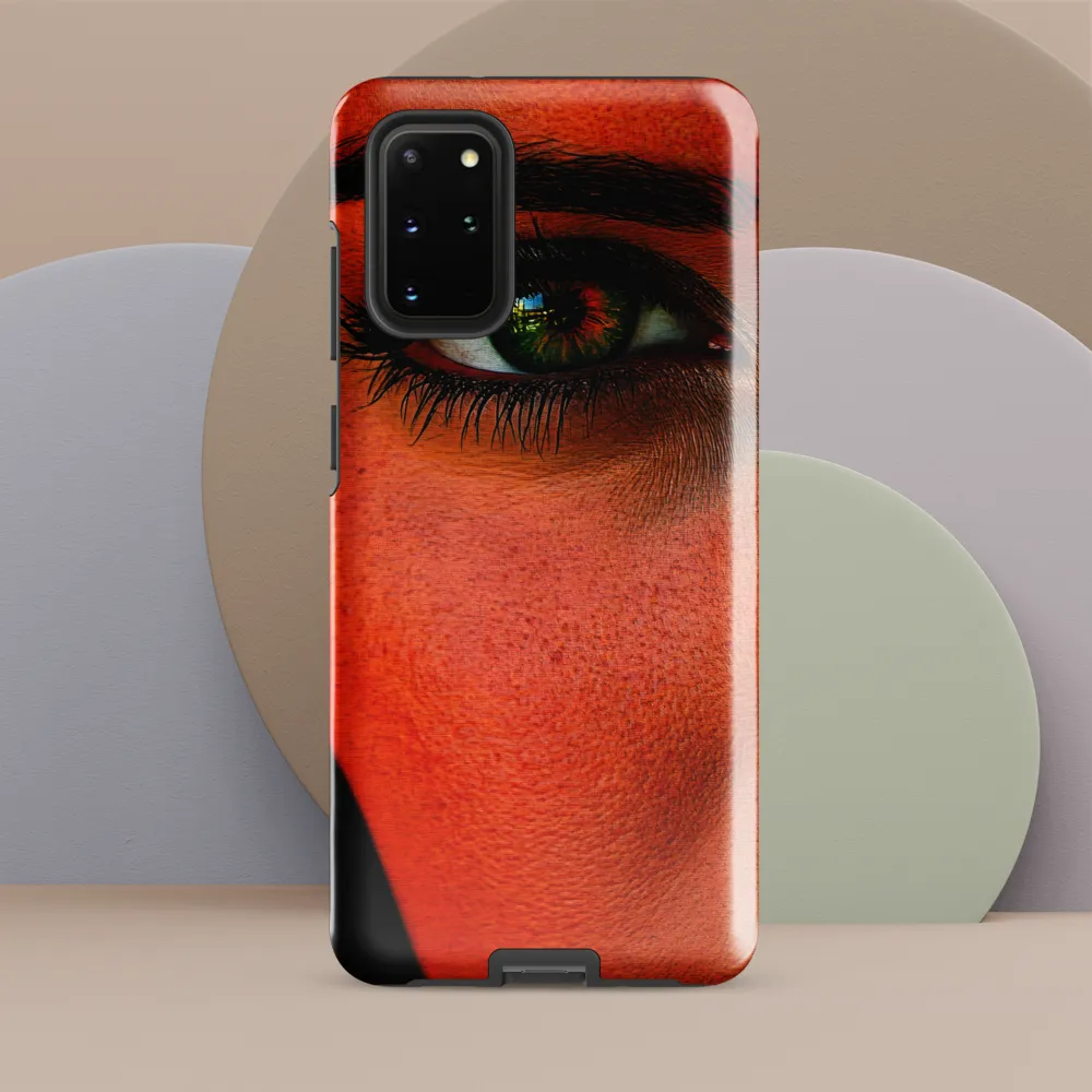 Gaze of Intensity | Phone Case |  S20 Plus | Tough Case | Glossy