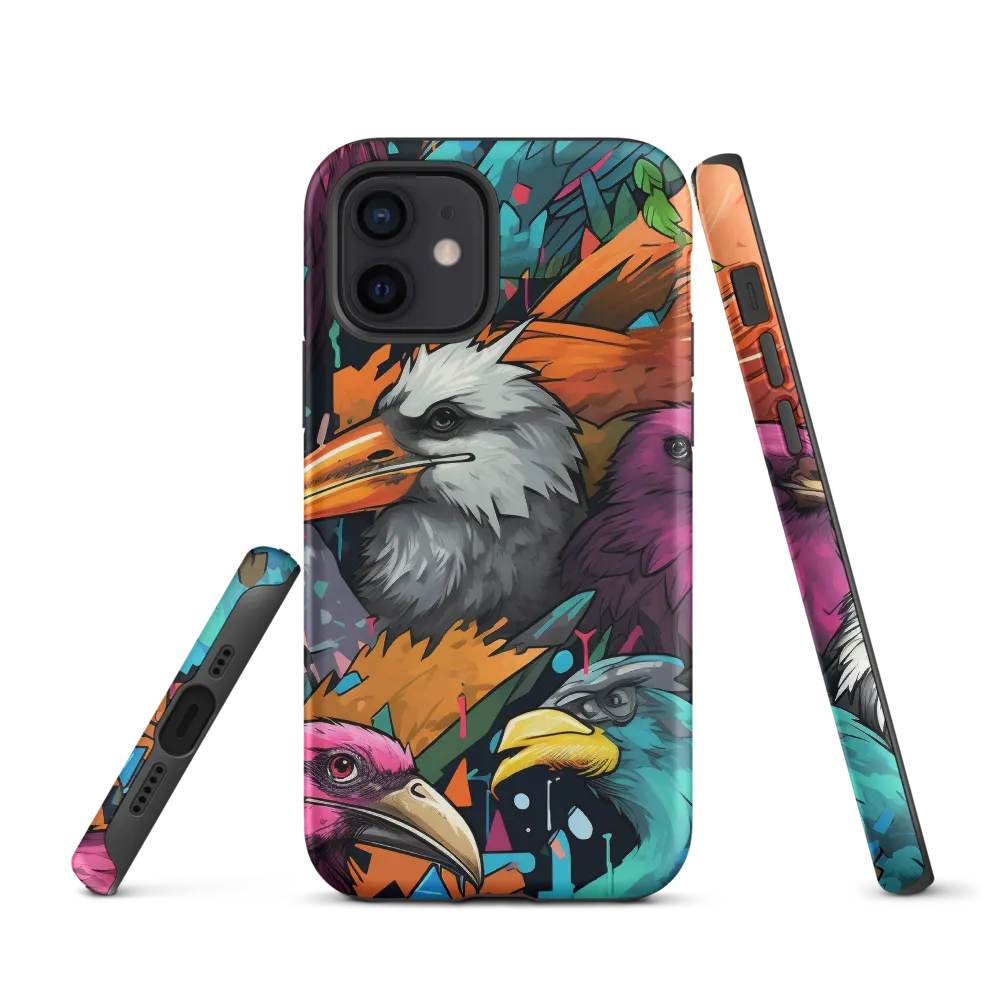 Avian Vortex: A Celebration of Color and Form