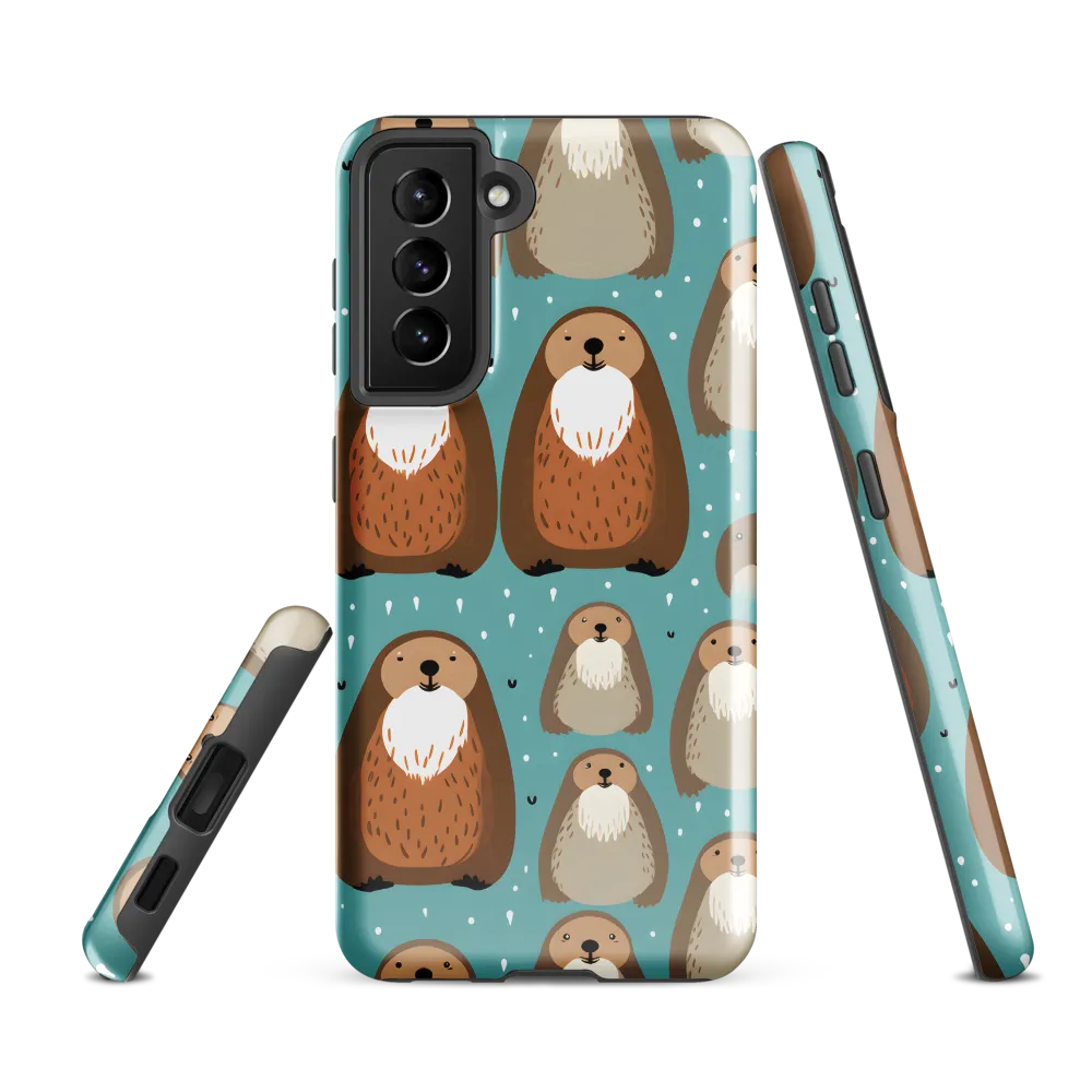 Whimsical Otter Pattern