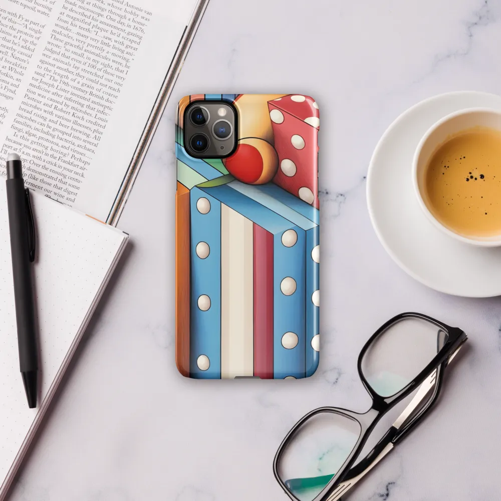 Vivid Geometry: A Playful Arrangement | Phone Case |  11 Pro Max | Snap Case | Glossy