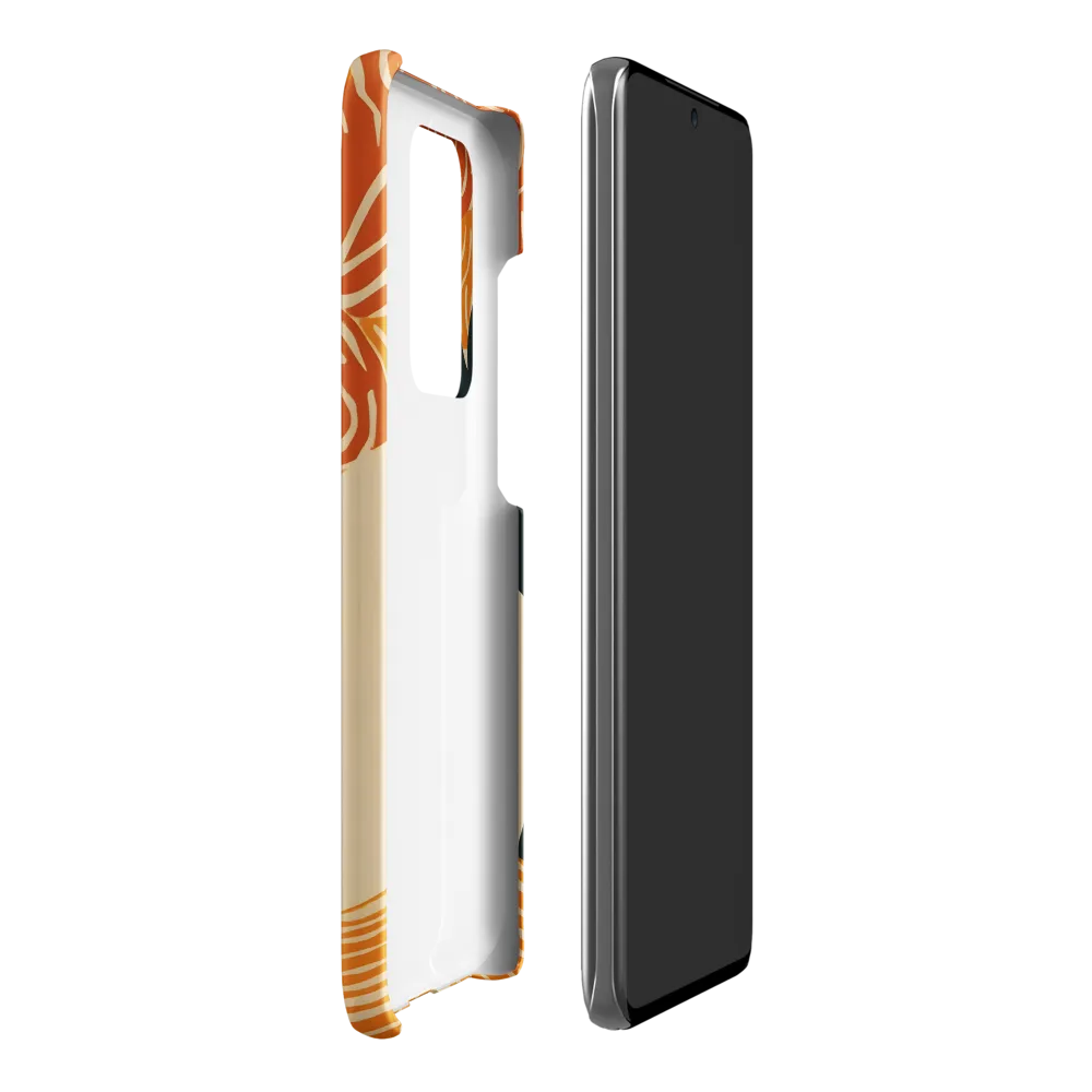 Silent Reflections under Swirling Leaves | Phone Case |  S20 Ultra | Snap Case | Matte