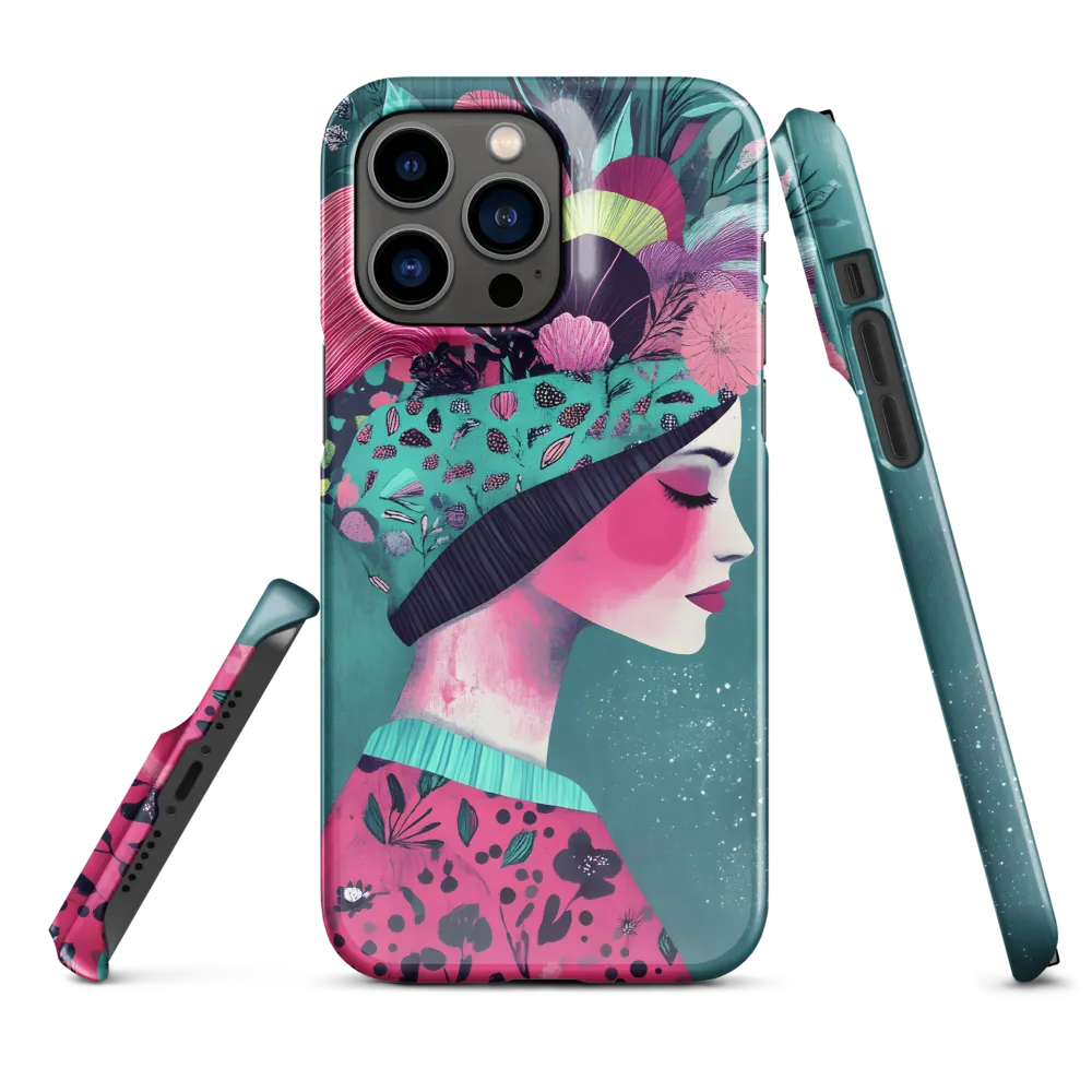 Whimsical Floral Portrait