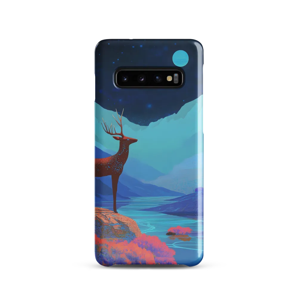 Cosmic Serenity: The Starlit Stag