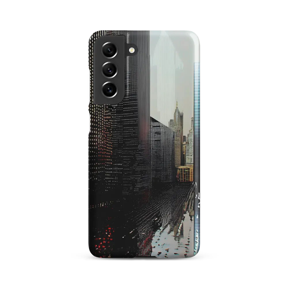 Reflections of Urban Abstraction | Phone Case |  S21 FE | Snap Case | Matte