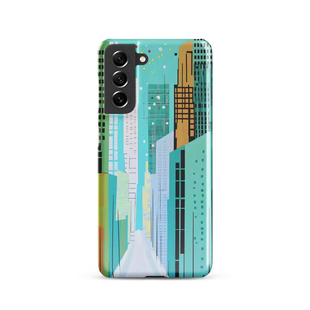 Urban Symphony in Turquoise