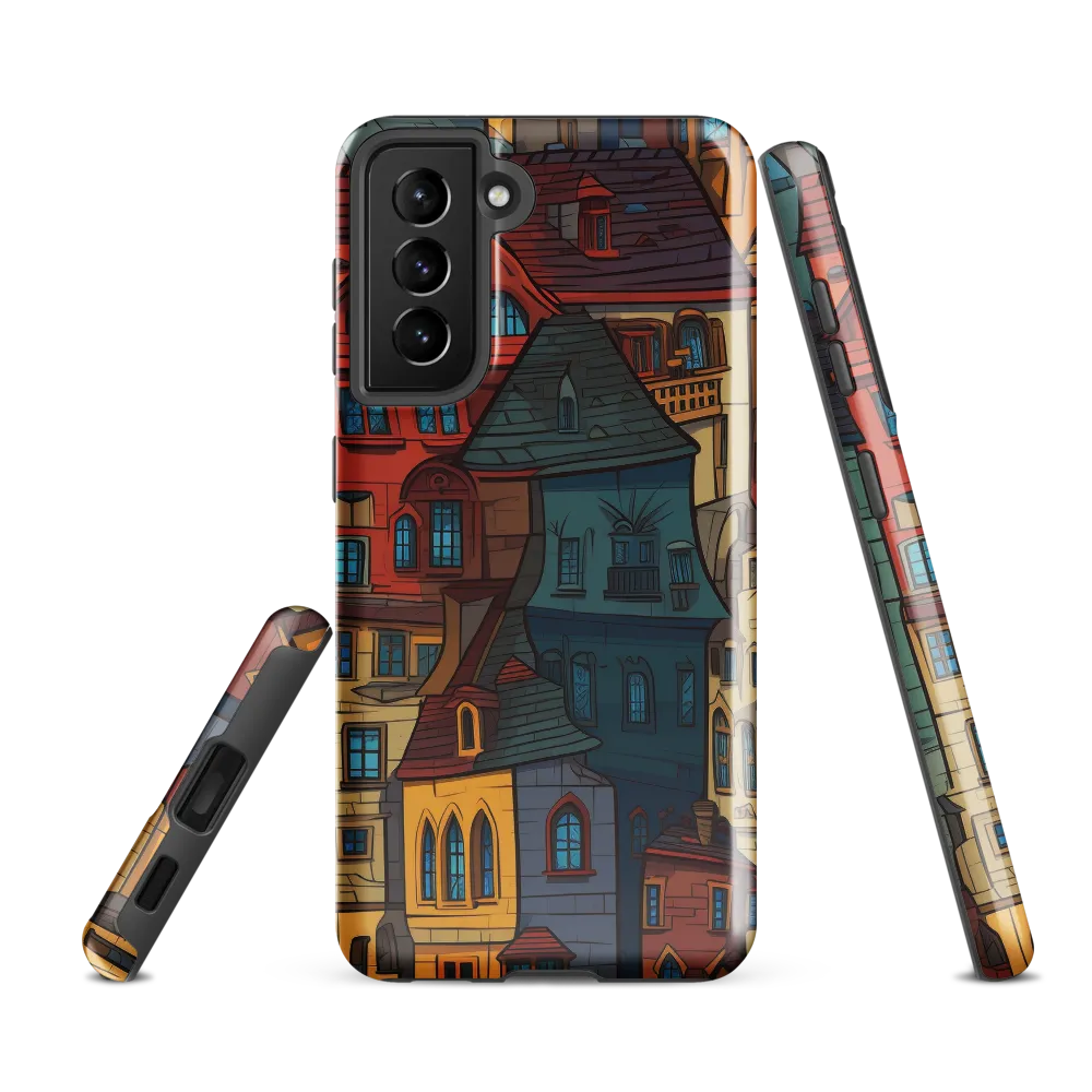Whimsical Urban Mosaic