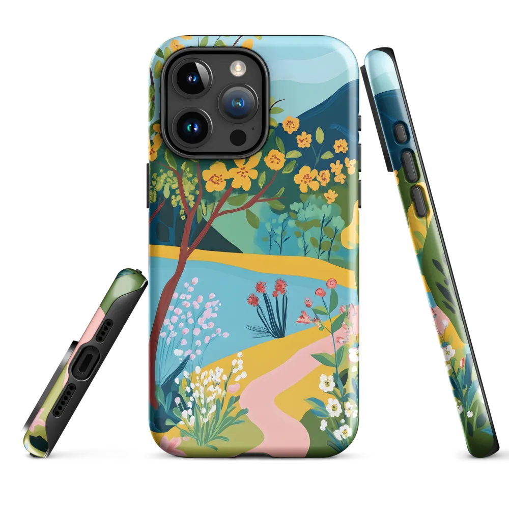 Blossoms by the Tranquil Waters