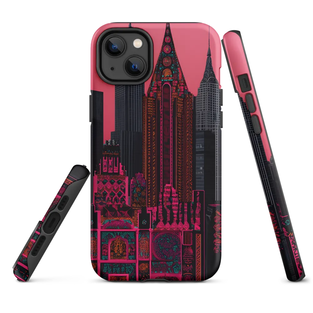 Urban Vibrance: A Digital Exploration of Skyscrapers
