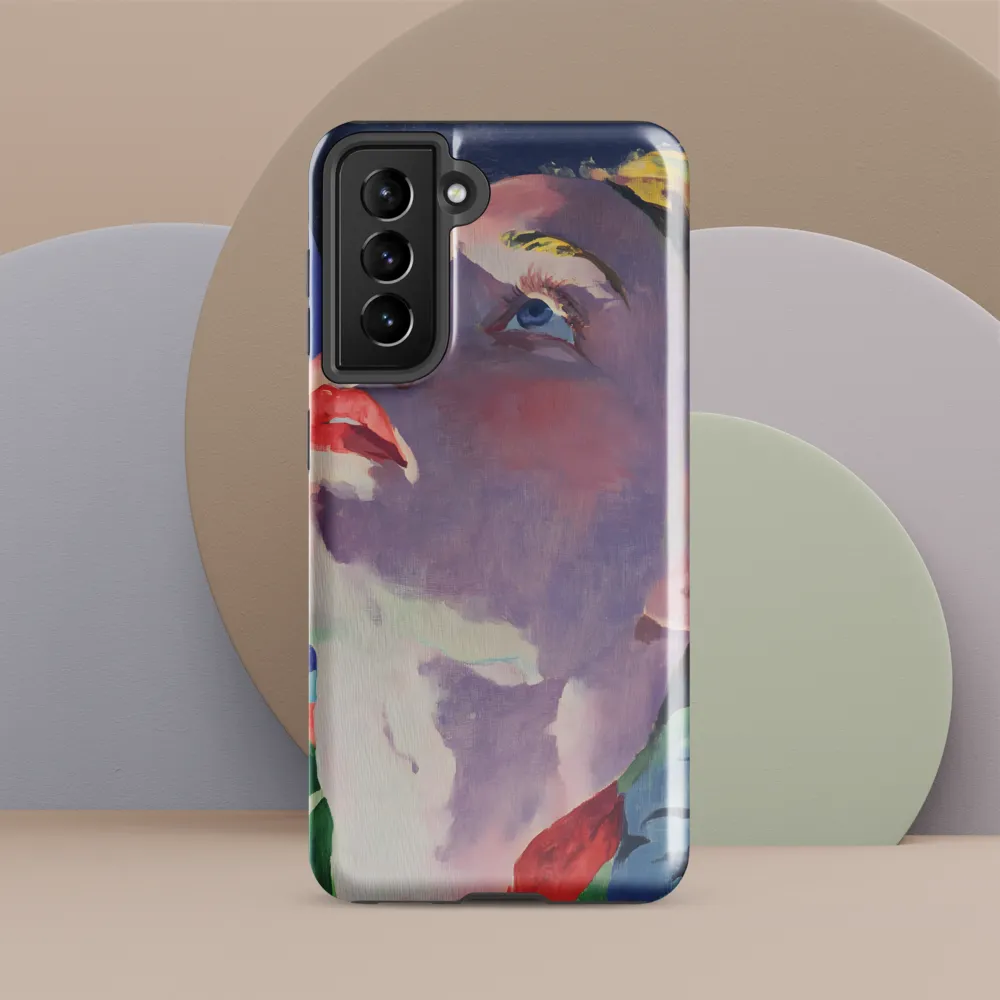 Gaze of Contemplation | Phone Case |  S21 | Tough Case | Glossy