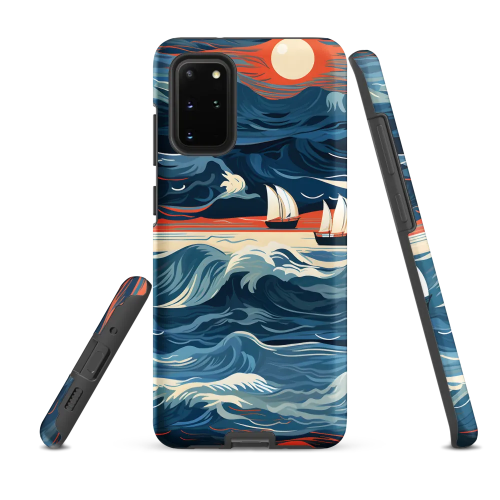 Ocean Whispers: A Voyage at Dusk