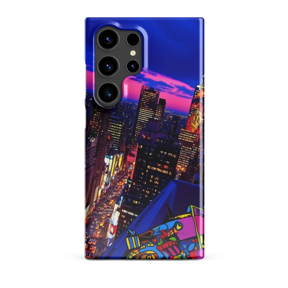 Neon Twilight: A City in Vibrance
