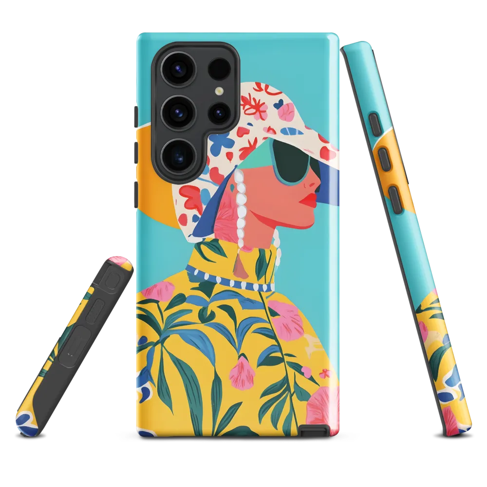 Tropical Confidence: A Fashion Portrait
