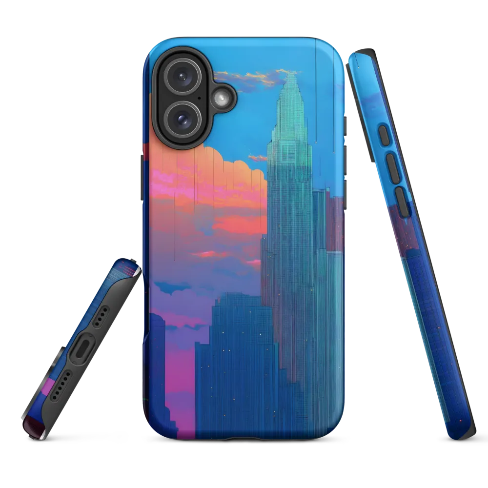 Twilight Reflections: A Digital Cityscape