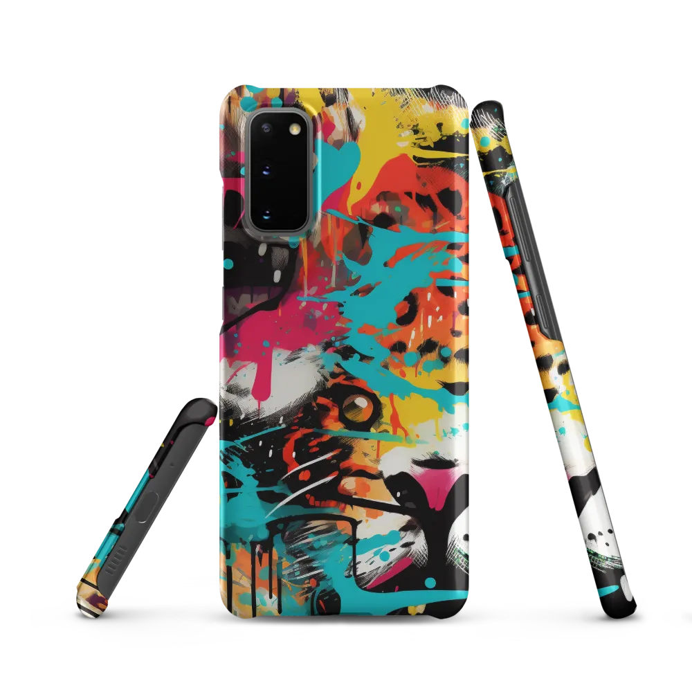 Fierce Fusion: Tiger and Lion in Graffiti