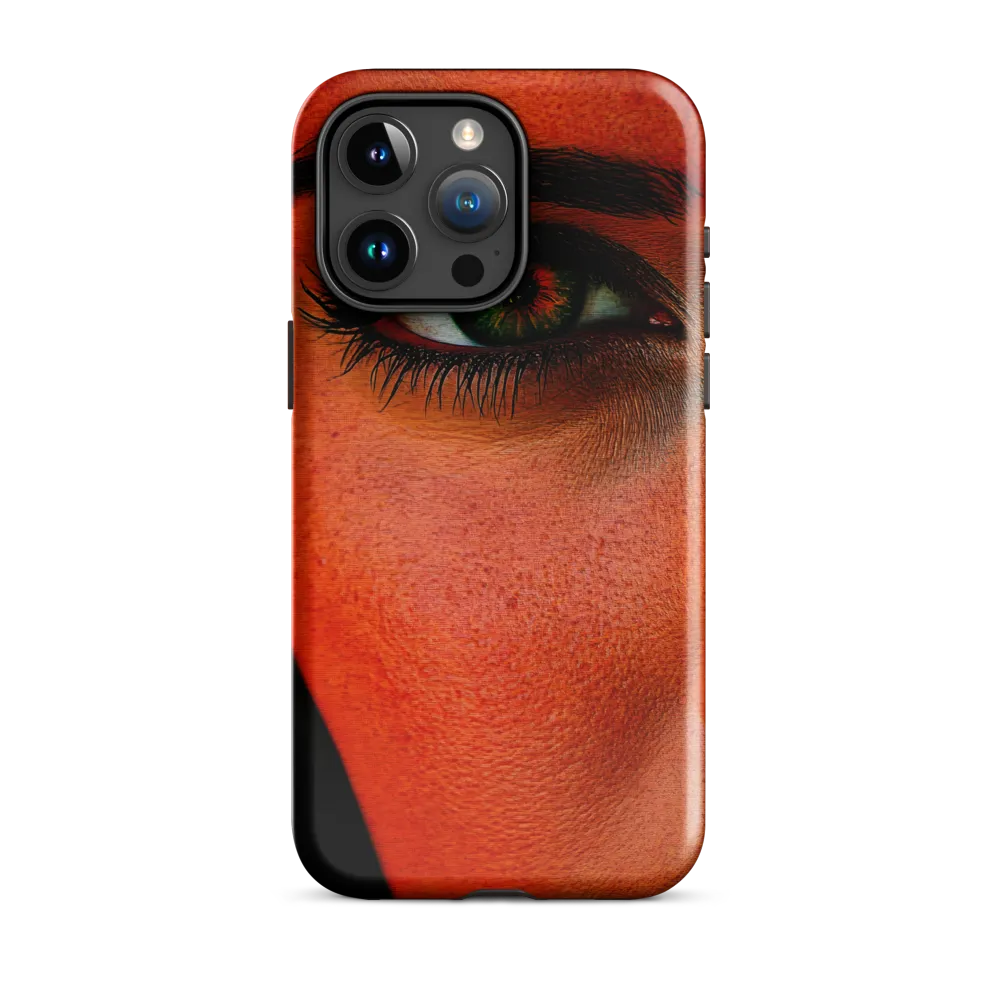 Gaze of Intensity | Phone Case |  15 Pro Max | Tough Case | Glossy