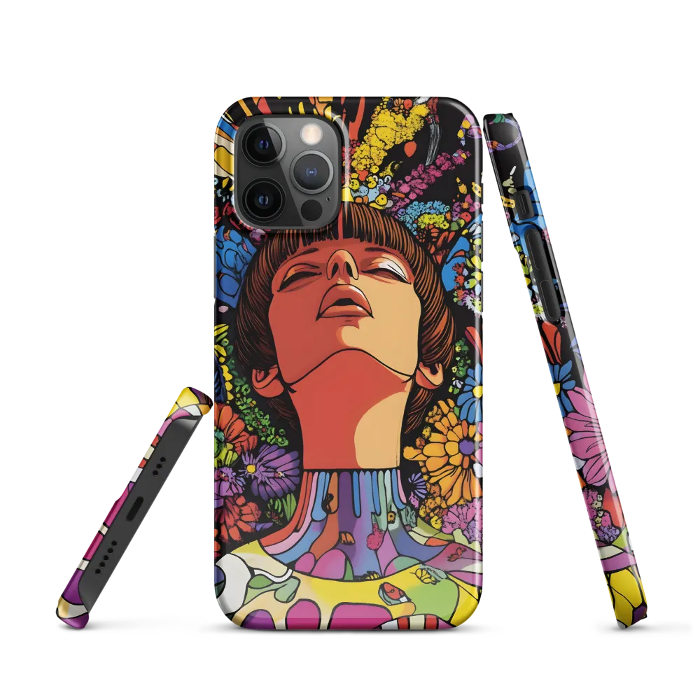 Vibrant Ecstasy: A Psychedelic Portrait