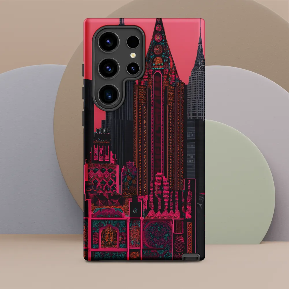 Urban Vibrance: A Digital Exploration of Skyscrapers