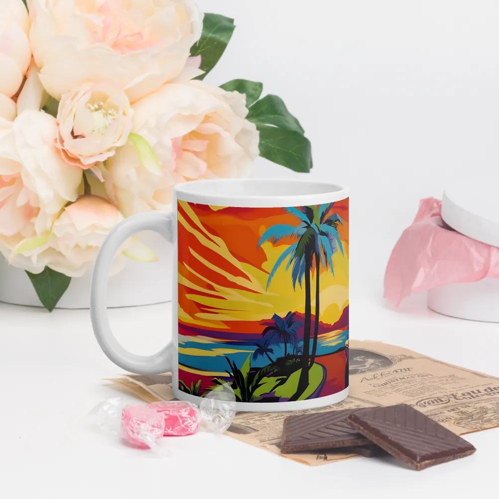 Sunset Drive | Mugs | Multiple Sizes & Colors