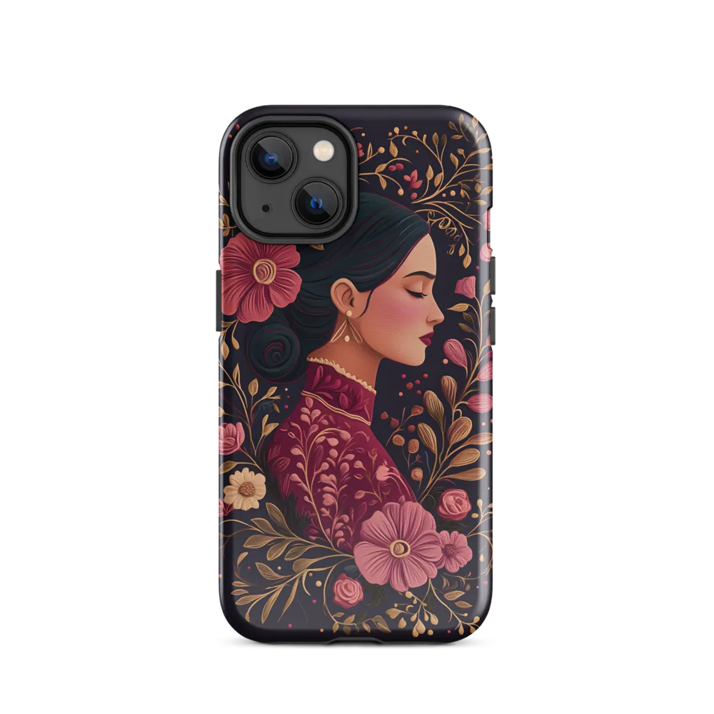 Portrait of Serenity | Phone Case |  14 | Tough Case | Glossy