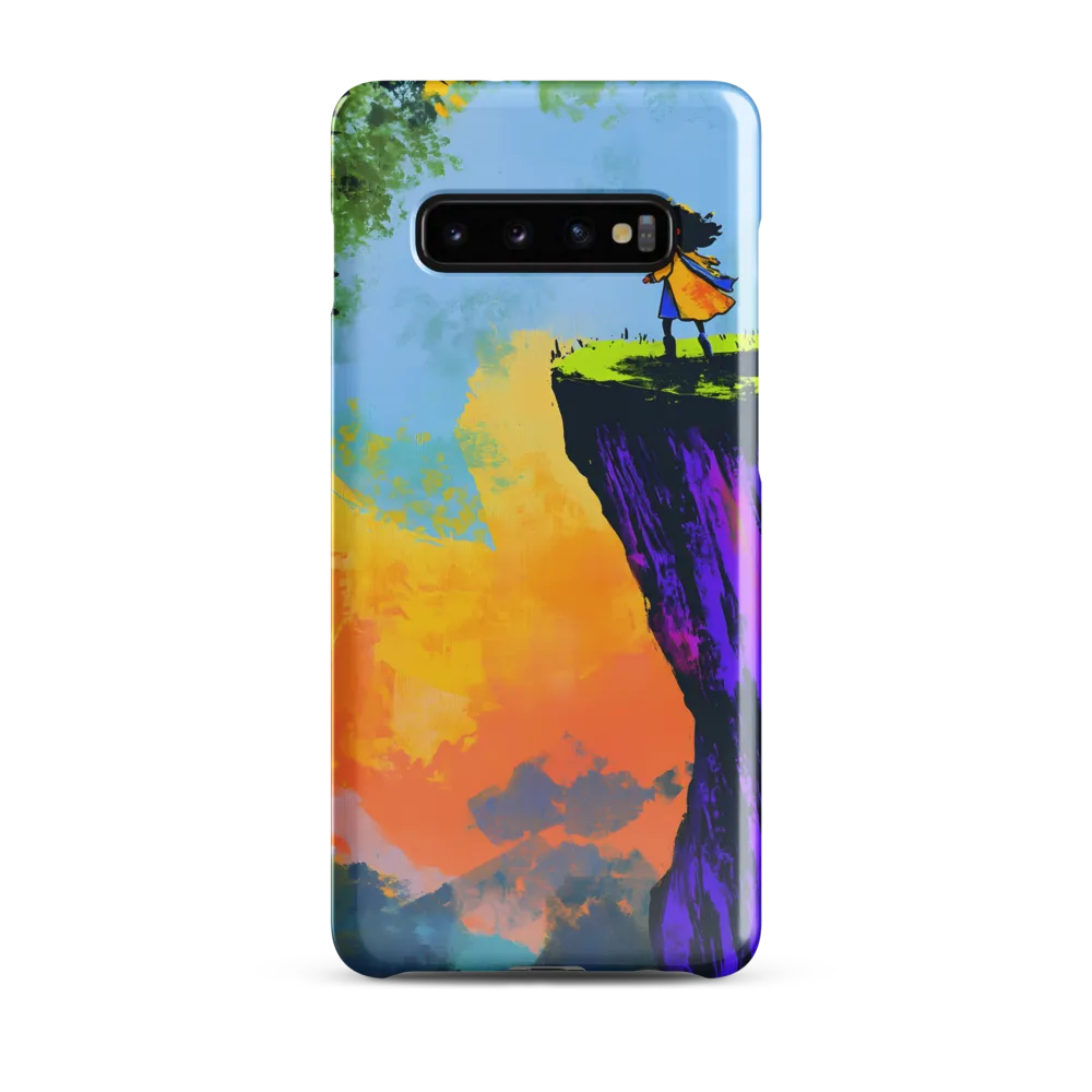 Curiosity at the Edge | Phone Case |  S10 Plus | Snap Case | Glossy