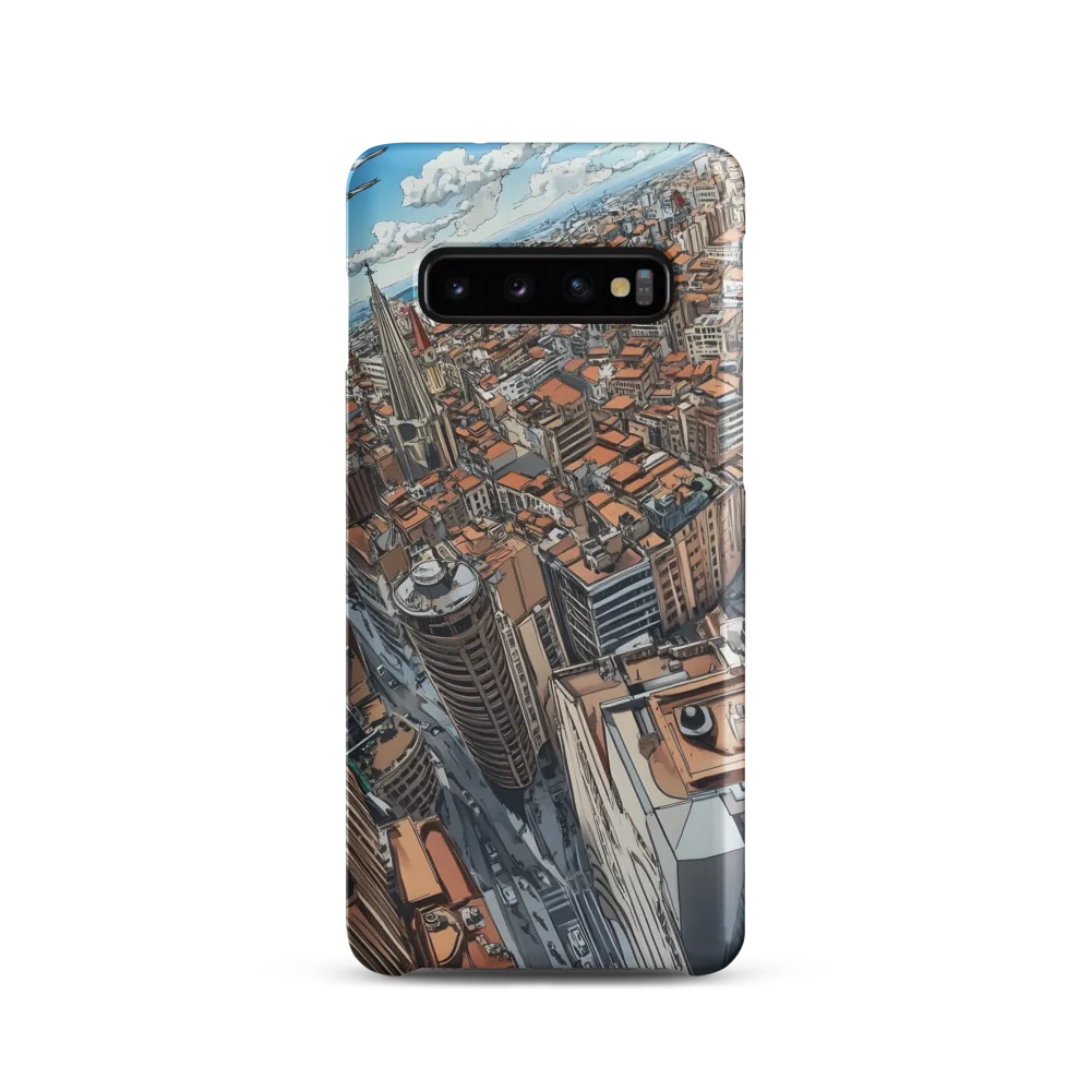 Aerial Symphony of Urban Life