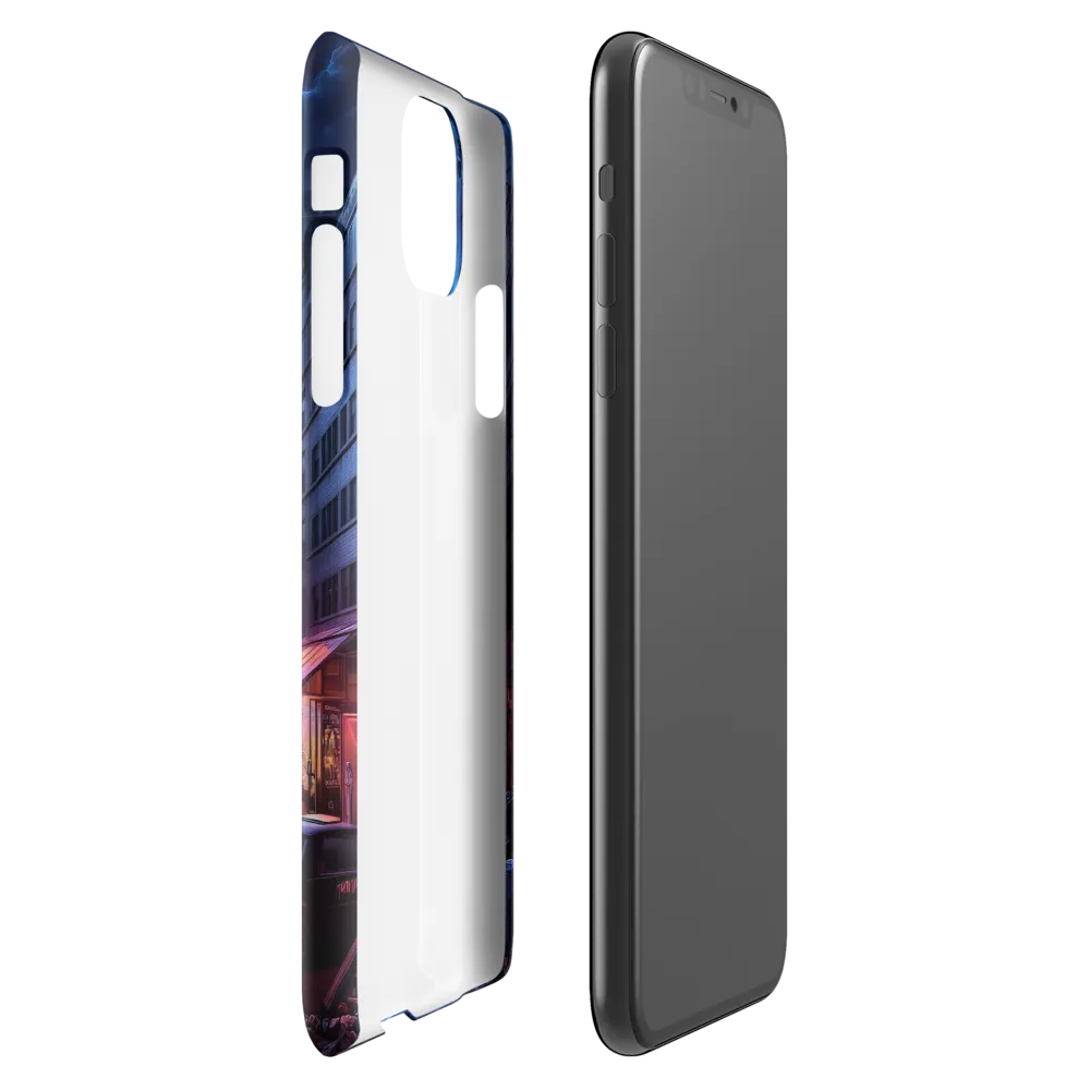 Urban Mystique: A Cyberpunk Night | Phone Case |  11 Pro Max | Snap Case | Glossy