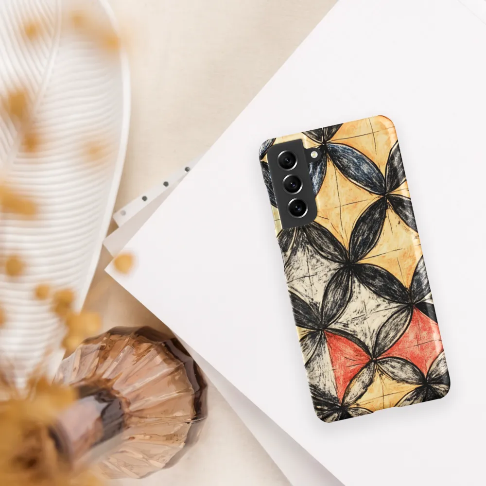 Geometric Harmony | Phone Case |  S21 | Snap Case | Matte