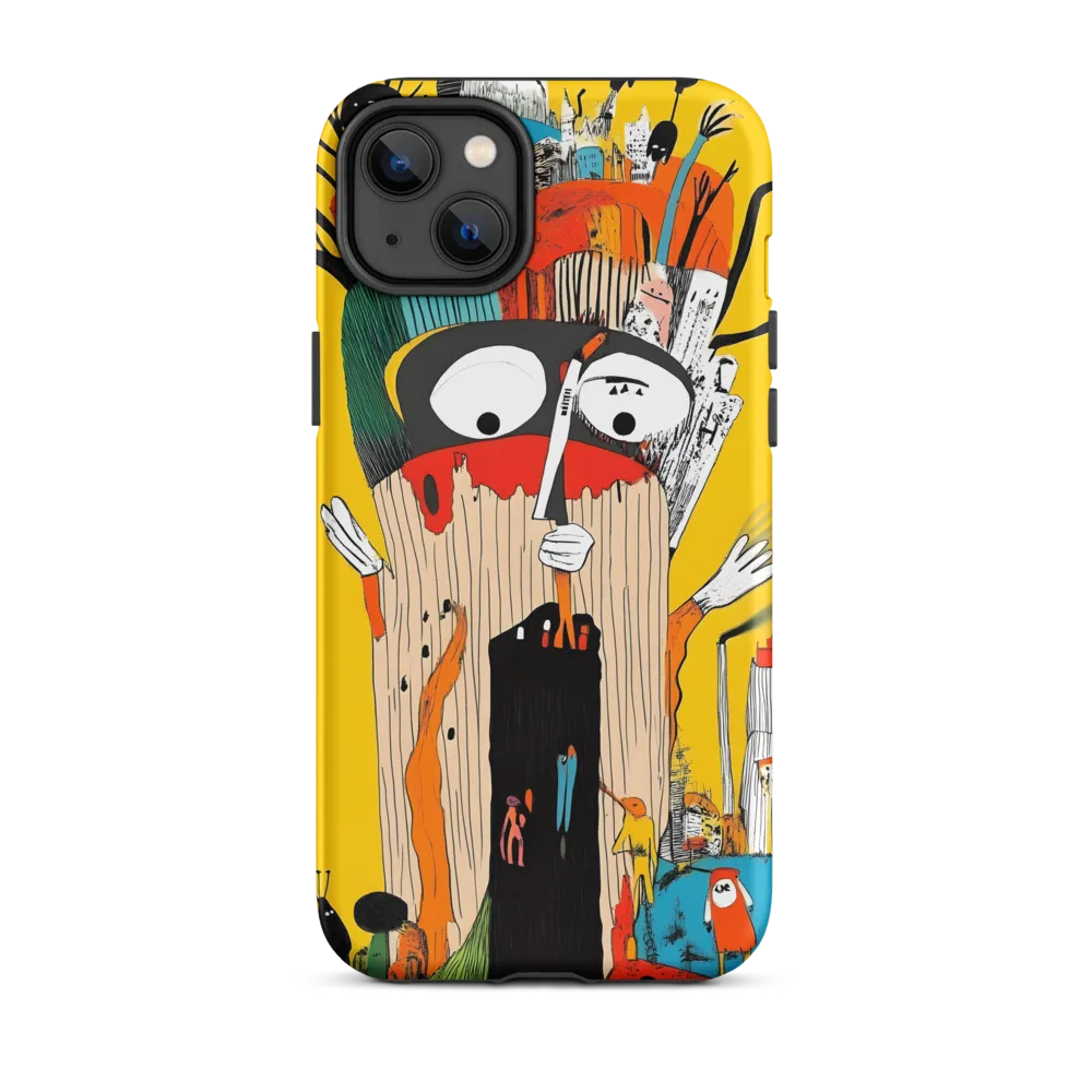 The Whimsical Tree of Imagination | Phone Case |  14 Plus | Tough Case | Matte