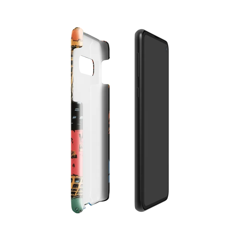 Urban Pulse: A Day in the City | Phone Case |  S10e | Snap Case | Glossy